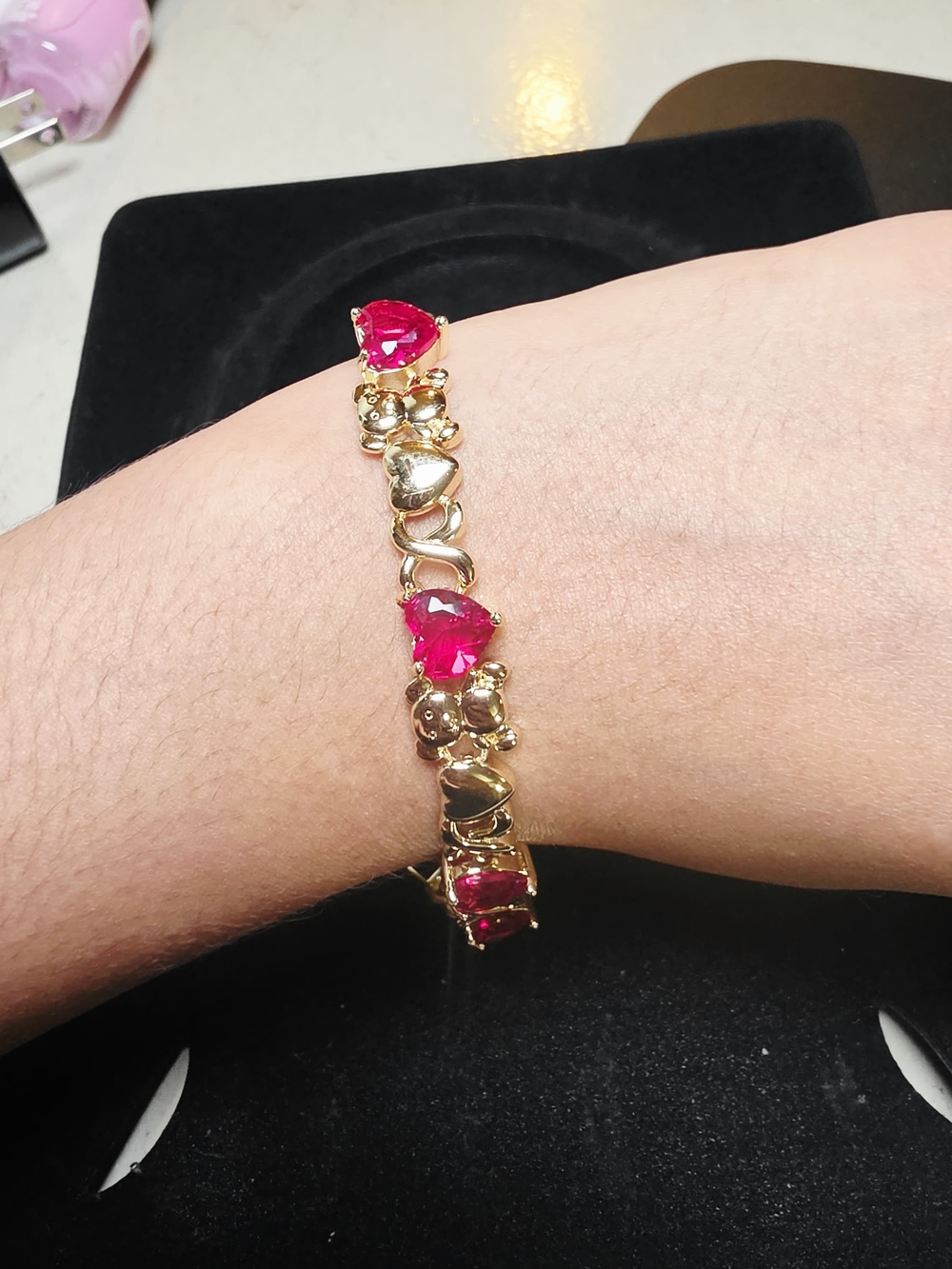 Pulsera Elegante En Oro Laminado 14k